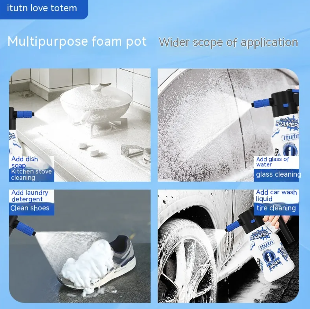 Electric Foam Cannon Car Wash Sprayer