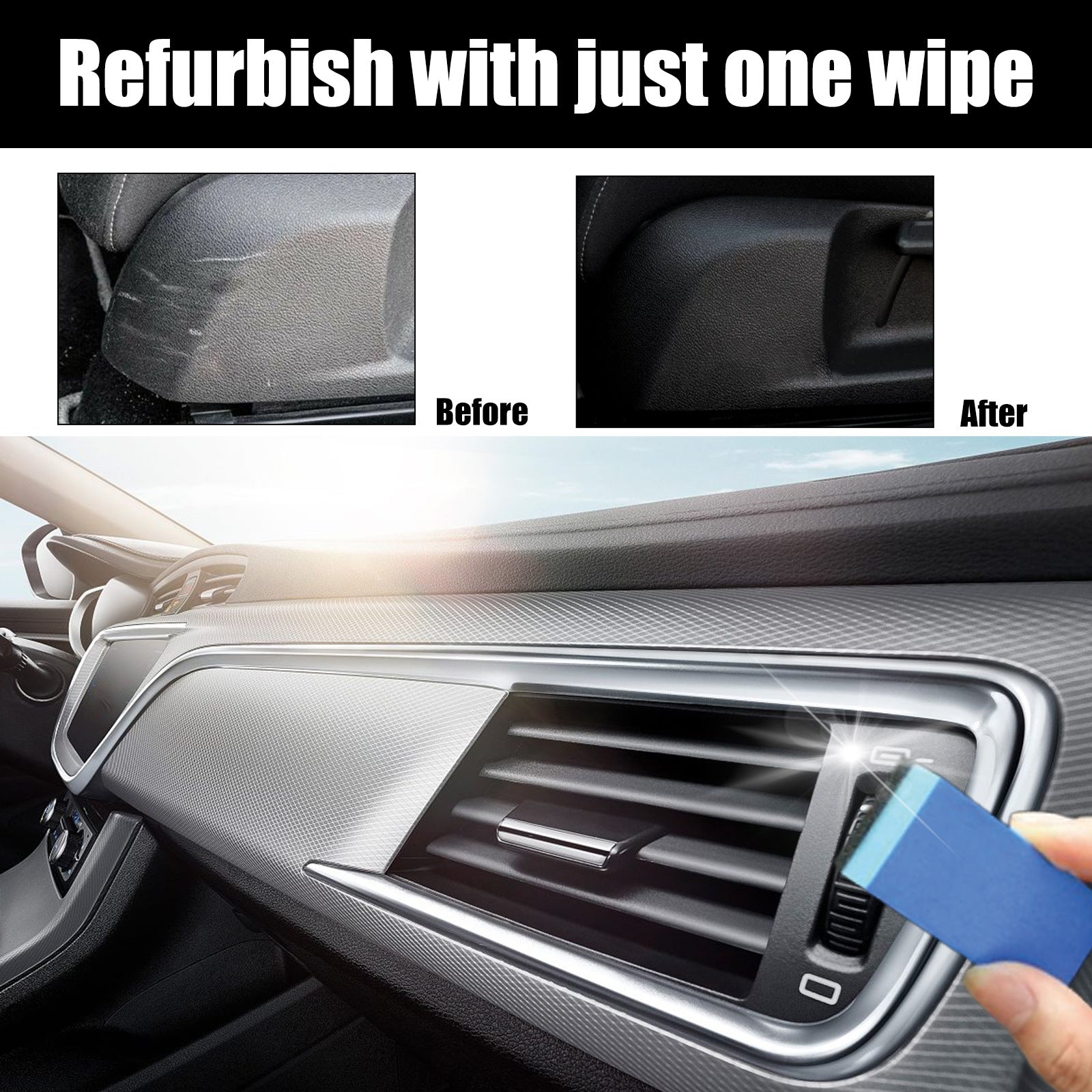 Rayhong Car Interior Plastic Coating and Cleaning Kit